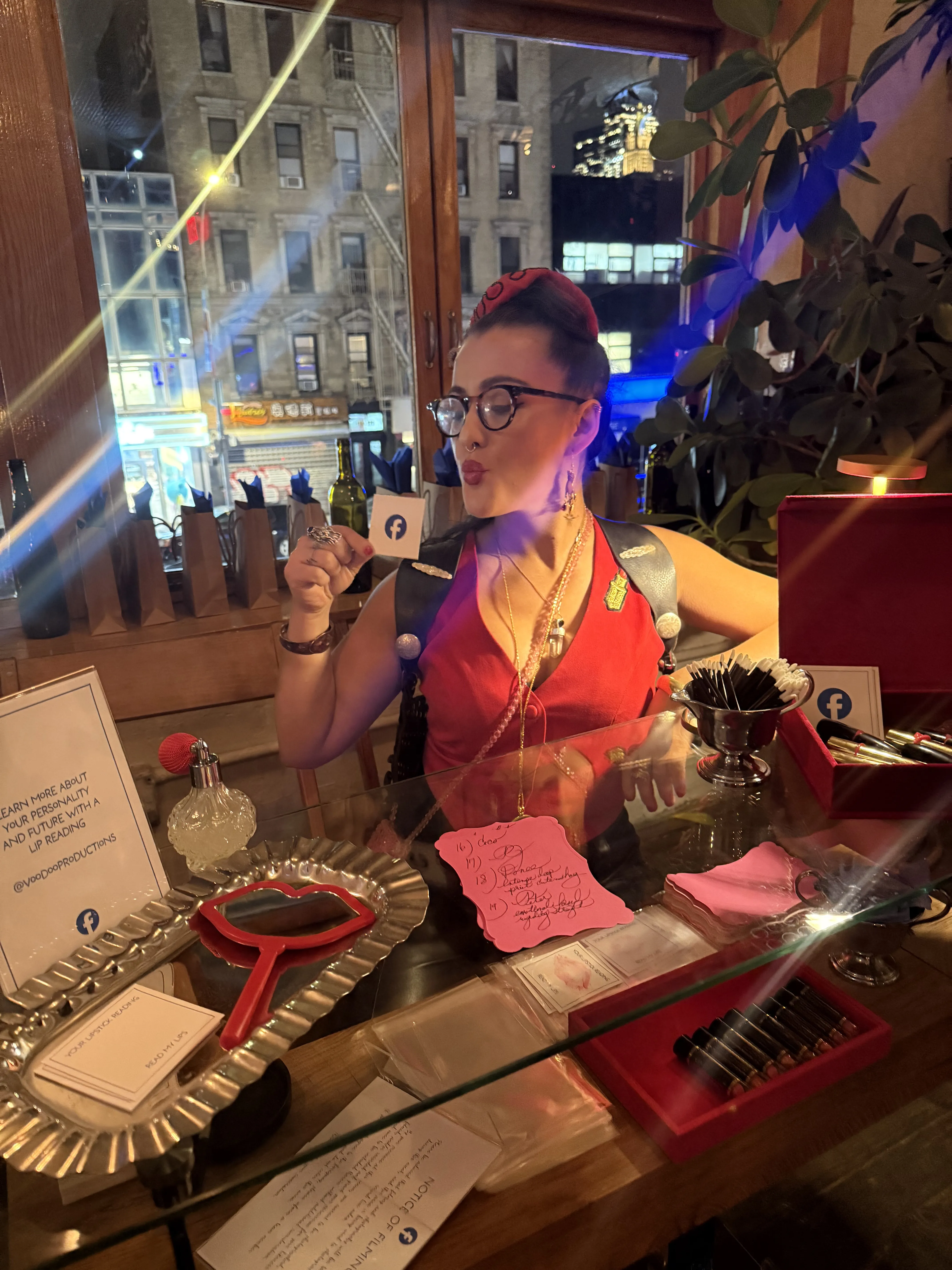 Lady Lipsologist live event reading and guest experience